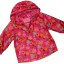 TU kwiatowa kurteczka przeciwdeszczowa 86 92 cm