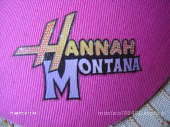 czapka z daszkiem HANNAH MONTANA
