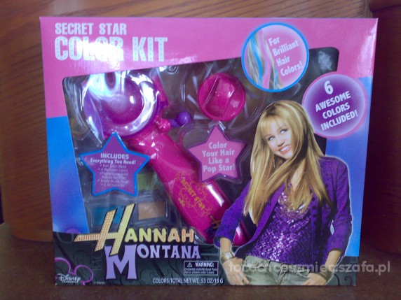 HANNAH MONTANA ZESTAW DO WLOSOWDISNEY