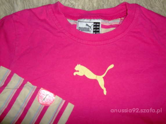 Różowa bluzeczka PUMA