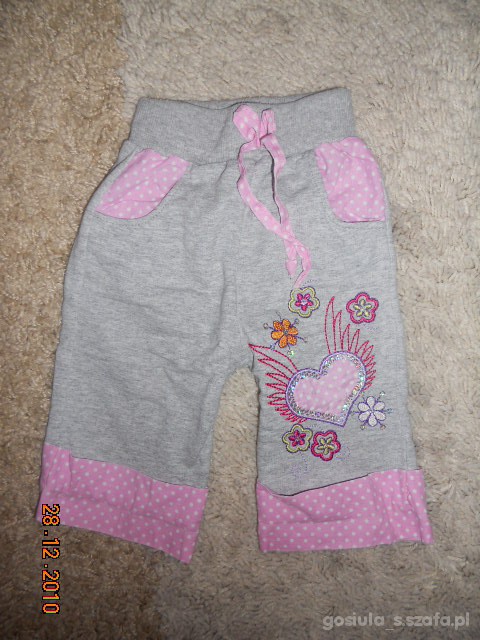 Śliczne spodenki dla małej modnisi