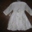 Prześliczna sukienka bąbka do chrztu 80