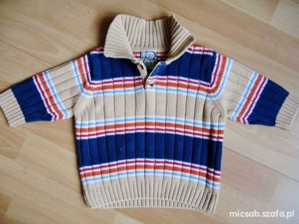 HM Baby baby ciepły śliczny sweterek 68