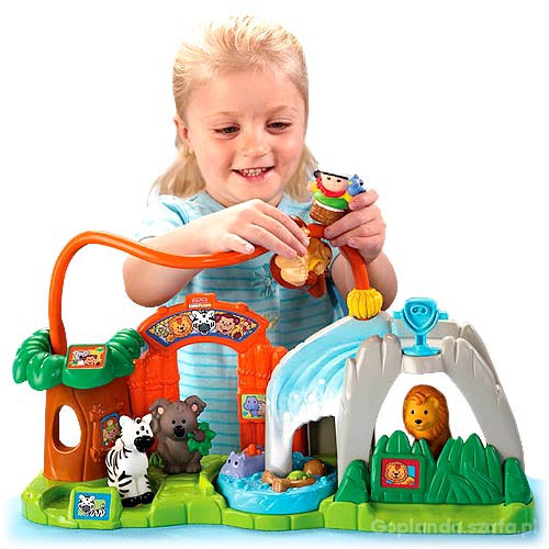 FISHER PRICE LITTLE PEOPLE ZOO PEŁNE NIESPODZIANEK