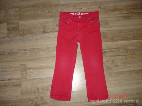 GIRL2GIRL SPODNIE RURKI ROZM 104