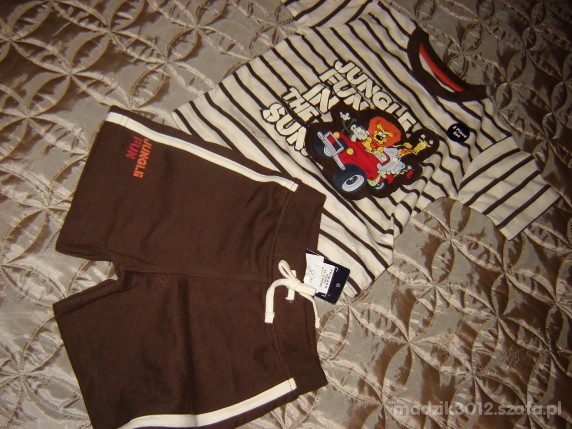 komplecik na 98 dla chłopca na lato PRIMARK