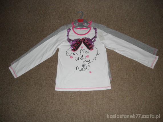 ekstra nowe bluzeczki od 8 do 9 lat
