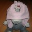 Polarowa różowa czapeczka Hello Kitty 3 6 mies