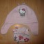 Polarowa różowa czapeczka Hello Kitty 3 6 mies
