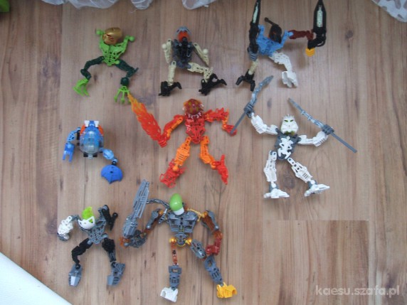 BIONICLE duży zestaw LEGO