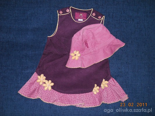 sukieneczka z kapelusikiem