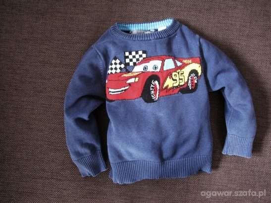 Sweterek Cars HM 86 92