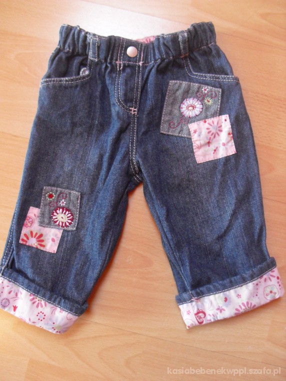 jeansy dla dziewczynki