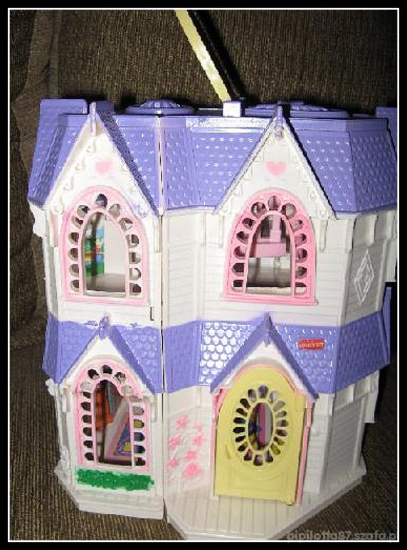 DOMEK dla lalek typu Mini B lub Polly Pocket