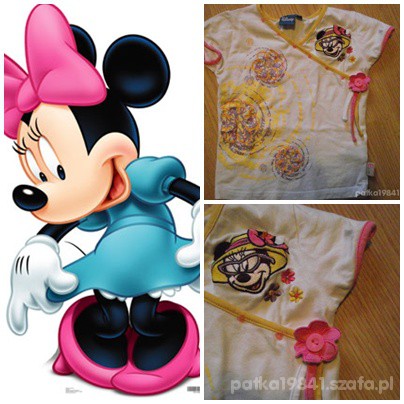 Minnie super t shirt Disney 98 104