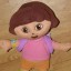 DORA THE EXPLORER DUŻA MASKOTKA LALKA