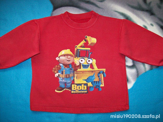 BLUZA BOB BUDOWNICZY 98 104