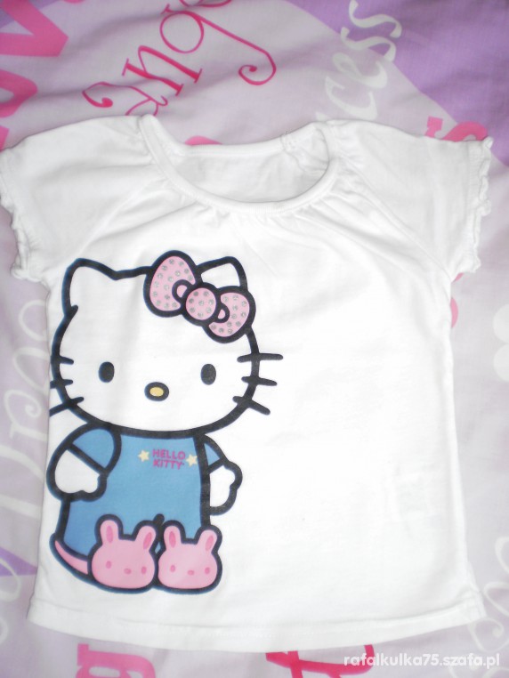 HELLO KITTY BLUZECZKA DLA DZIEWCZYNKI