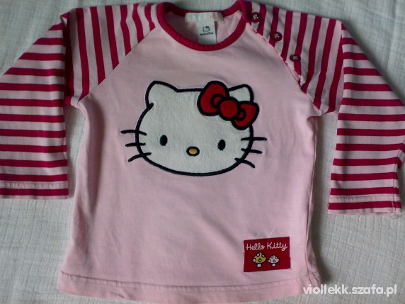 HELLO KITTY HM 80CM FAJNA BLUZECZKA