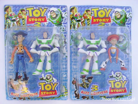 TOY STORY CHUDY BUZZ JESSIE FIGURKI