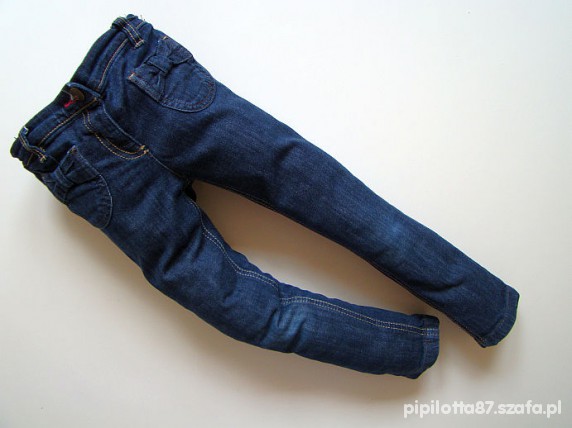 D 86 NEXT jeansy kol KOKARDKI cudo