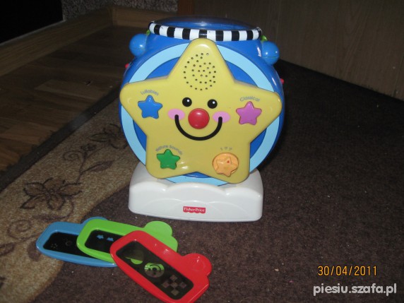 pozytywka z fisher price