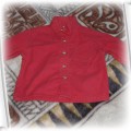 koszula czerwona 86 cm