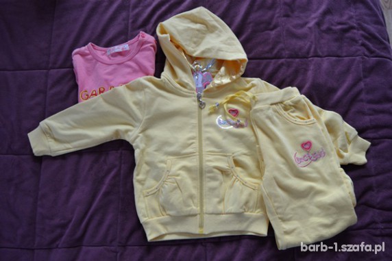 nowy 3częściowy dres roz92