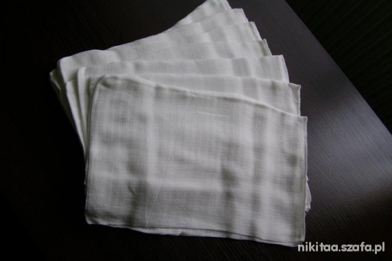 nowe pieluszki tetrowe 120 sztuka