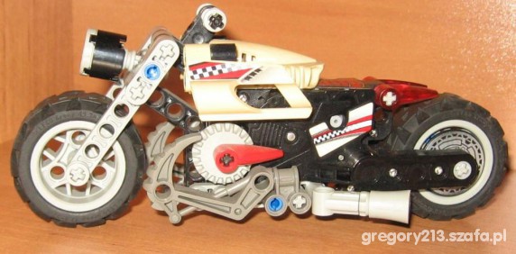 MOTOR LEGO TANIO OKAZJA POJAZD MOTOCYKL
