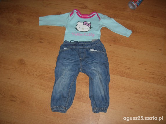 Spodnie HM body Hello Kitty 86
