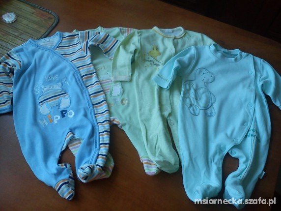 4 śliczne pajacyki zobacz sama rozm 56 62