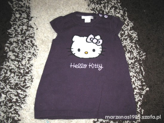 Hello Kitty dzianinowa