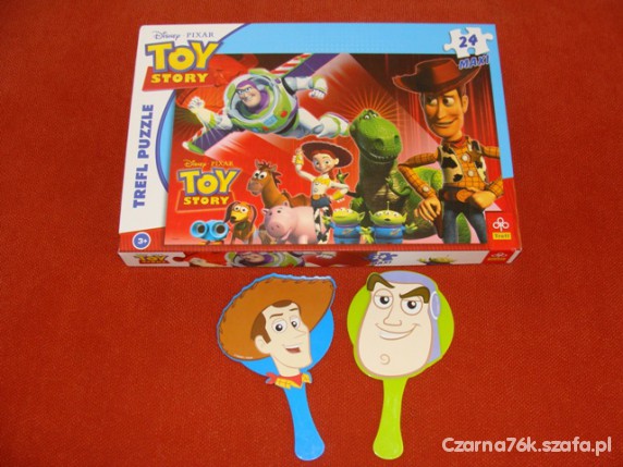 Puzzle Toy Story 24 MAXI Trefl i paletki Nowe