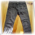 H&M panterkowe spodnie 158