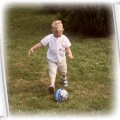 mały piłkarz
