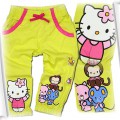 HELLO KITTY SELEDYNOWE SPODNIE 104 NOWE