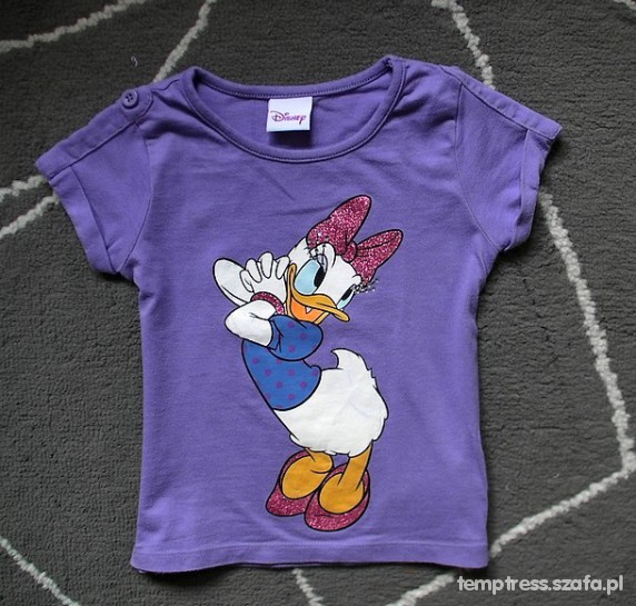 DAISY fioletowa bluzeczka Disney r86