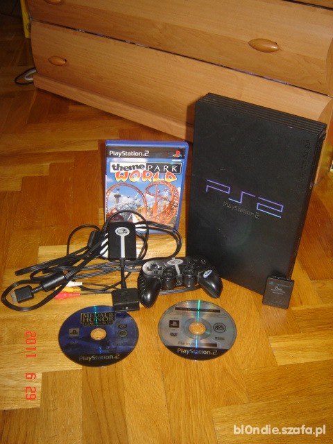 Konsola PlayStation 2 PS2 FAT i 3 GRY