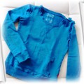 Niebieska bluzka