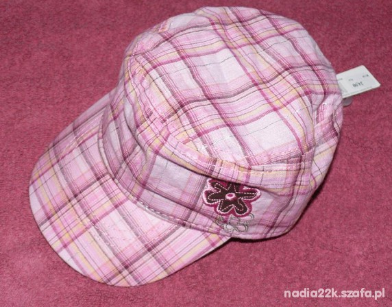 piękna NOWA czapka z daszkiem RESERVED ok4648 cm