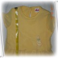 bluzeczka z żółtą gąską 2 do 3 lata
