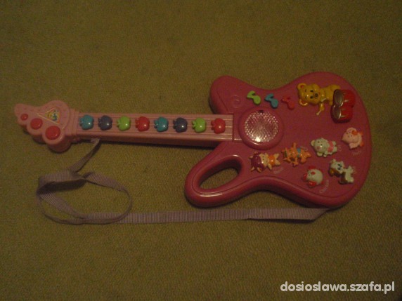 Różowa gitara