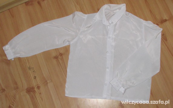 elegancka biala koszula rozmiar 140