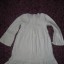 Biała bawełniana sukienka GAP r 5 lat
