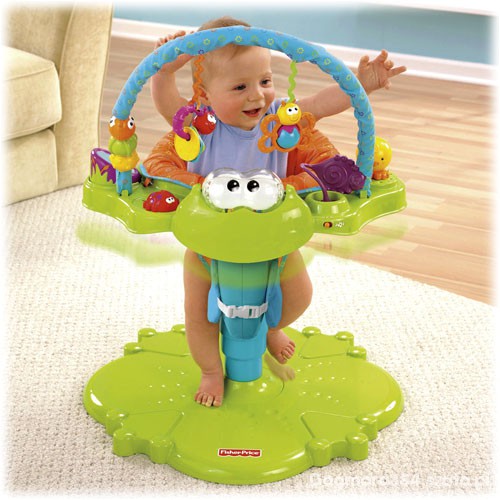 Skoczek żAbka Fisher price