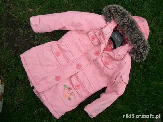 piękna zimowa kurteczka dla modnisi 104adams kids
