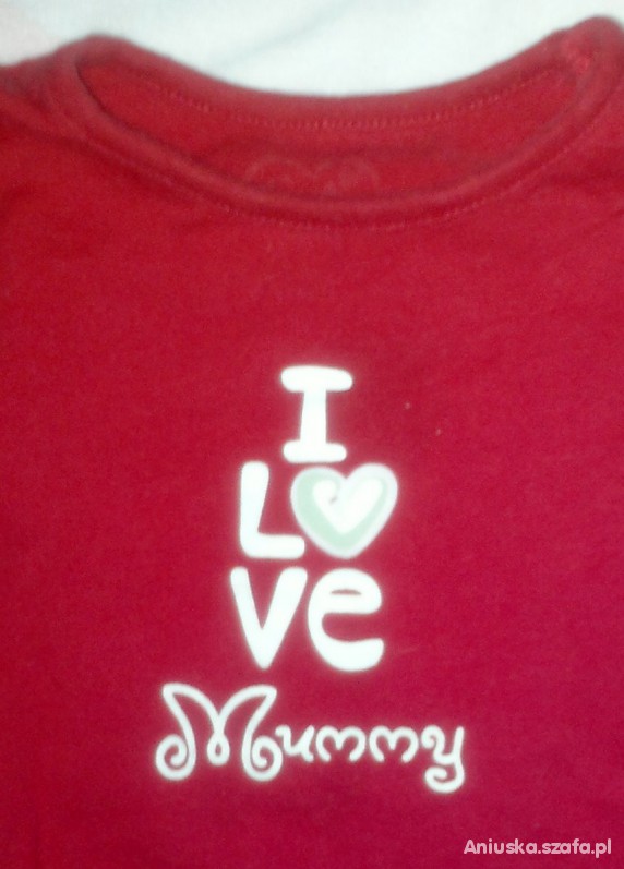 Koszulka z wyznaniem miłości