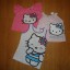 Zestaw 3 bluzeczek Hello Kitty WYSYŁKA GRATIS