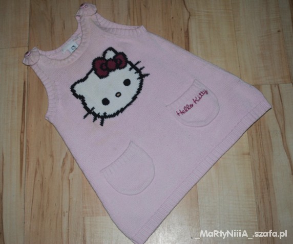 Tunika sweterkowa HM HELLO KITTY 626874